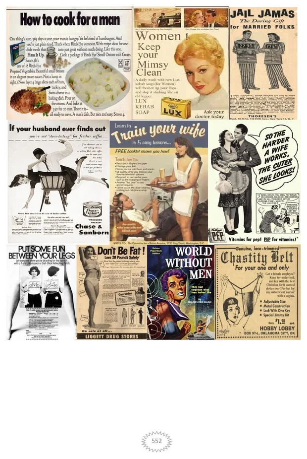 Vintage domestic and chastity imagery, Volume II page 552